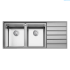 chau rua bat inox european series model ks11650 2b ban phai kitchen sink 1 Chậu rửa bát Konox European Premium KS11650 2B – Bàn phảiSiphon, giá úp bát inox Tổng kho vòi chậu SCO