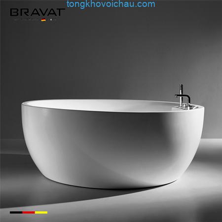 Bồn tắm massage Bravat B25647TW-3W (sục khí)