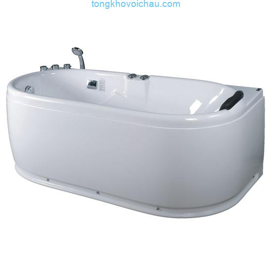 Bồn tắm massage Acrylic MICIO WM-160L (Yếm trái)