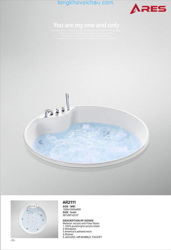 Bồn tắm massage Ares AR2111