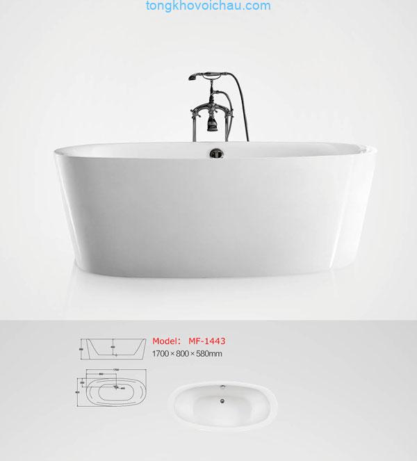 Bồn tắm EU Design MF-1443