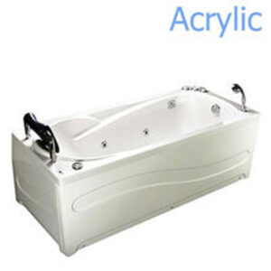 Bồn tắm massage Acrylic MICIO WM-170R (Yếm phải)